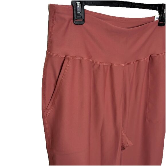 Old Navy Pink Mauve Light Compression High Rise Athletic Joggers Size XL New - Picture 2 of 8